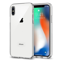 Apple iPhone X / XS, silikónové puzdro, Spigen Liquid Crystal, číre