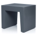 Záhradné stoličky "concrete seat", 9 variantov - Fatboy® Farba: recycled black