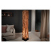 Estila Vidiecka štýlová stojaca lampa Euphoria z masívneho dreva 178cm