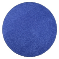Kusový koberec Eton modrý 82 kruh - 57x57 (průměr) kruh cm Vopi koberce