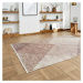 Svetlohnedý prateľný behúň s prímesou bavlny 60x170 cm Whisper – Think Rugs