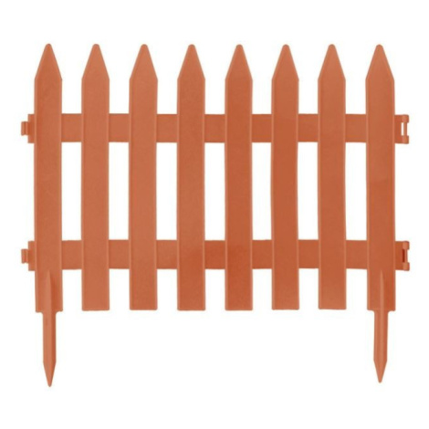 Záhradný plot Fence terakota Prosperplast