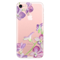 Odolné silikónové puzdro iSaprio - Purple Orchid - iPhone 7