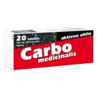 CARBO MEDICINALIS 300 mg 20 tabliet