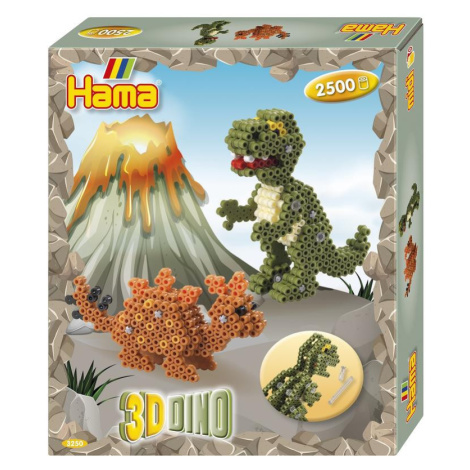 Hama Midi – 3D darčeková súprava – Dino – 2 500 ks