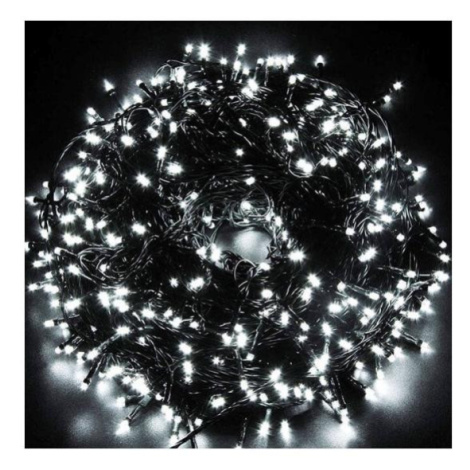 Vianočné LED svetielka v studenej bielej farbe - 35,5 m