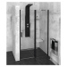 POLYSAN - ZOOM LINE BLACK sprchové dvere 1400, číre sklo ZL1314B