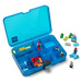 LEGO Úložný box s priehradkami - modrý