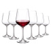 Siguro Súprava pohárov na červené víno Locus, 580 ml, 6 ks