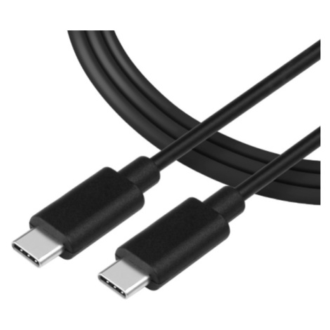 Kábel Tactical Smooth Thread USB-C/USB-C 0.3 m čierny