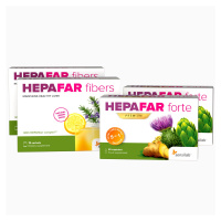 Hepafar | 30-dňový Hepafar detox pečeneJATER | Očista pečene a regenerácia | 10x silnejší účinok