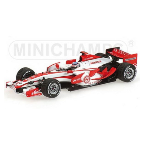 1:43 SUPER AGURI HONDA SA 07 1ST POINT SPAIN GP 2007 T.SATO