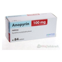 Anopyrin 100 mg 84 tbl