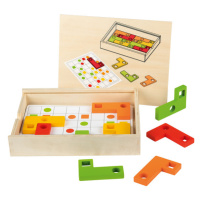 Playtive Drevená Montessori hračka (geometrické tvary)