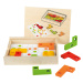 Playtive Drevená Montessori hračka (geometrické tvary)