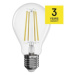 LED žiarovka Filament A60 / E27 / 7,5 W (75 W) / 1 055 lm / neutrálna biela