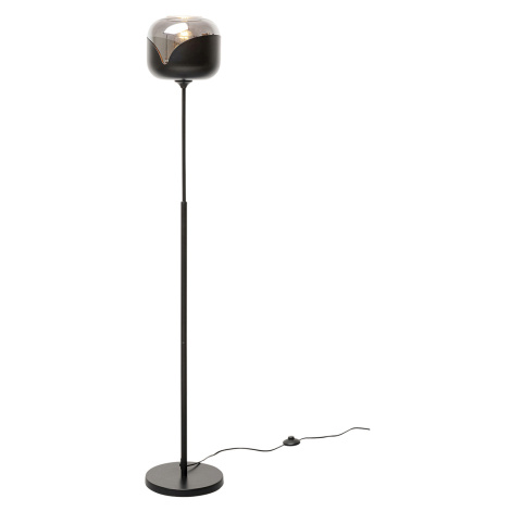 Smoke Goblet Ball stojacia lampa čierna Kare Design