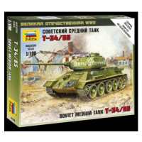 Wargames (WWII) tank 6160 - Soviet Medium Tank T-34/85 (1:100)