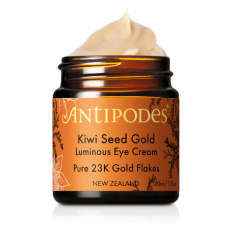 ANTIPODES Rozjasňujúci očný krém Kiwi Seed Gold 30 ml