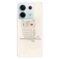 Odolné silikónové puzdro iSaprio - I Love You 01 - Xiaomi Redmi Note 13 Pro 5G / Poco X6 5G