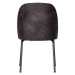 Čierne kožené jedálenské stoličky v súprave 2 ks Vogue – BePureHome