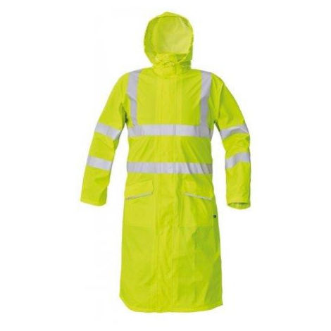 Siret Hi-Vis nepremokavý plášť, žltá XXL Červa