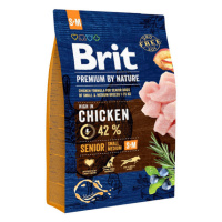 Brit Premium by Nature dog Senior S + M 3kg