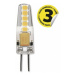 LED žiarovka Classic JC 1,9W 12V G4 4500K (EMOS)
