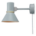 Anglepoise Type 80 nástenné, zástrčka hmlisto sivé