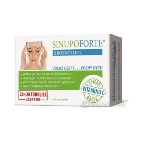 SINUPO FORTE s boswélliou cps 1x40ks