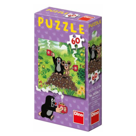 Dino Ako KRTKO uzdravil myšku 60 Puzzle