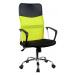 Expedo Kancelárska stolička KORAD OCF-7, 58x105-115x60, zelená/čierna