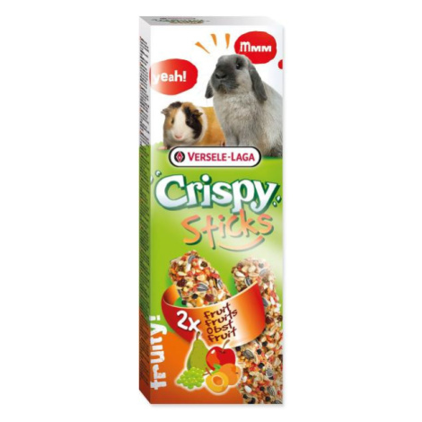 Tyčinky Versele-Laga Crispy králik a morča, s ovocím 110g 2ks