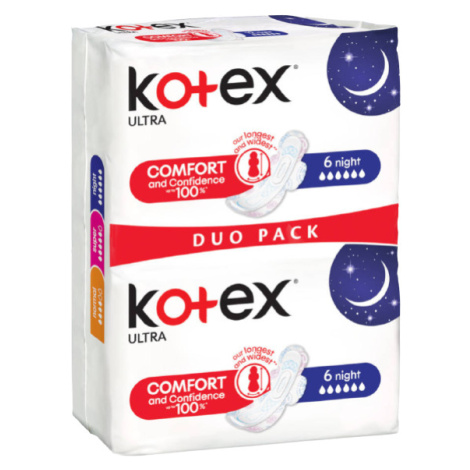 KOTEX ® UT Night Vložky 12 ks