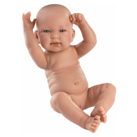 Llorens 73802 NEW BORN DIEVČATKO- realistické bábätko s celovinylovým telom - 40 cm