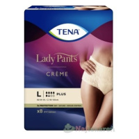 TENA Lady Pants Creme L dámske naťahovacie inkontinenčné nohavičky, krémové 8ks