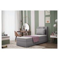 Expedo Čalúnená posteľ boxspring MIRANDA + topper, 80x200, soro 90, pravá