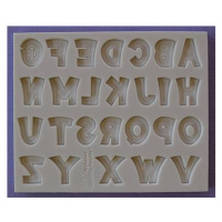 Silikonová forma abeceda styl párty - Alphabet Moulds