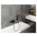 Hansgrohe Vernis Blend, nástenná vaňová batéria, čierna matná, HAN-71440670