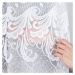 Biela žakarová záclona IVONA 300x160 cm