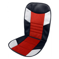 Poťah sedadla Tetris - 46 x 102 cm, čierno / červený