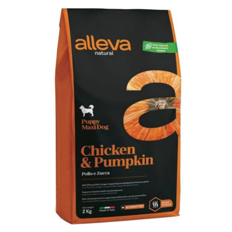 Alleva NATURAL dog puppy mini chicken & pumpkin 2kg