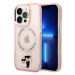 Kryt Karl Lagerfeld iPhone 14 Pro 6,1" hardcase pink IML NFT Karl&Choupette Magsafe (KLHMP14LHNK