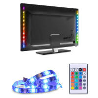 Pásik LED RGB, pre TV, USB vypínač, 2x500mm + d.ovládač (SOLIGHT)