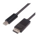 PremiumCord Prevodník kábel 2m USB-C na DisplayPort, rozlíšenie 4K*2K@30Hz