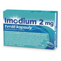 IMODIUM 2 mg 20 tvrdých kapsúl