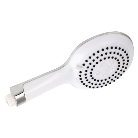 Sprchová ružice 3 - polohová biela - chróm + RU/320,0 NOVASERVIS