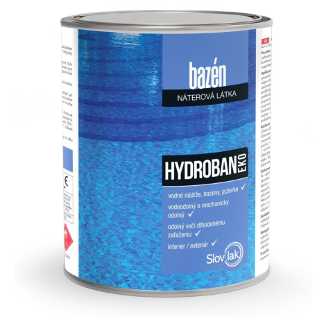 HYDROBAN EKO - Syntetická farba na bazény 10 kg 0420 - modrá
