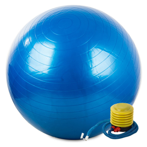Gymnastická lopta 65 cm s pumpičkou, modrá