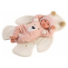 Llorens 63644 NEW BORN - realistická bábika bábätko so zvukmi a mäkkým látkovým telom - 36